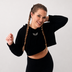 Staple Cropped Hoodie