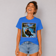 Woke Up Like This Feline Tee